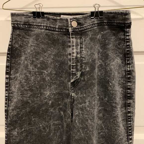 American Apparel Acid Wash Easy Jeans, Medium - Picture 4 of 7